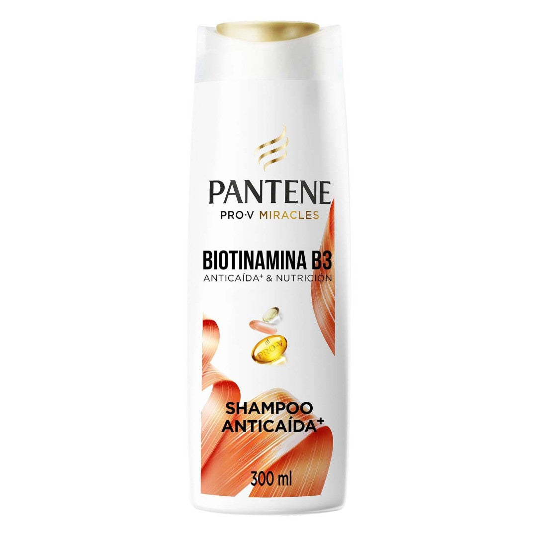 Shampoo Pantene Biotina B3 A-Caida 300 Ml