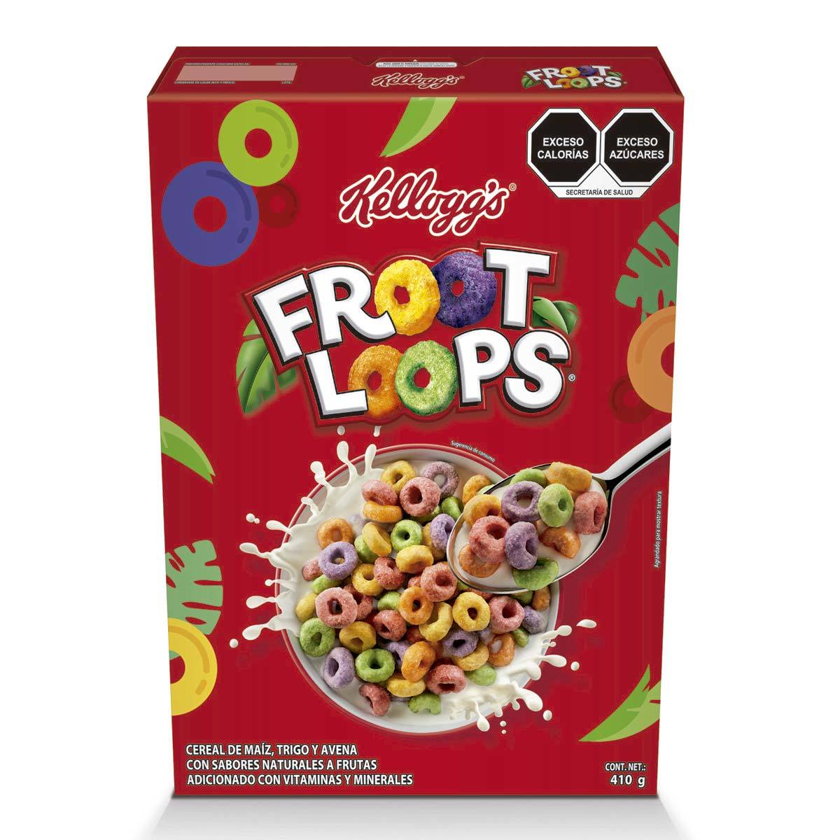 Cereal Kelloggs Froot Loops 410 G