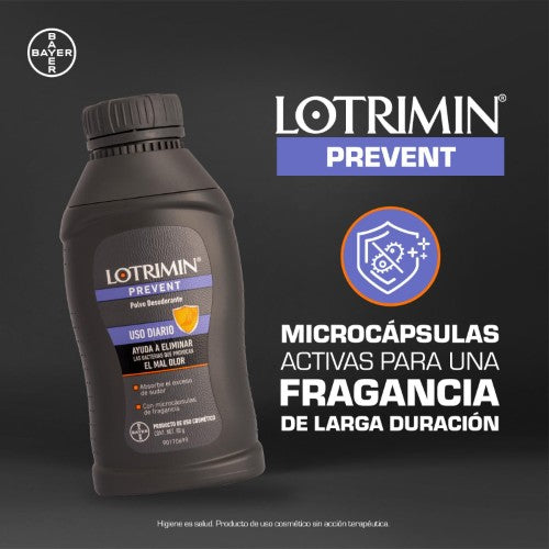 Lotrimin Prevent Polvo Desodorante 80 G