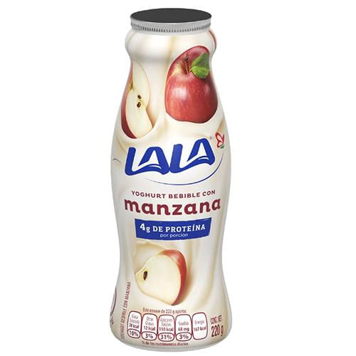 Yoghurt Lala Bebible Manzana 220 G