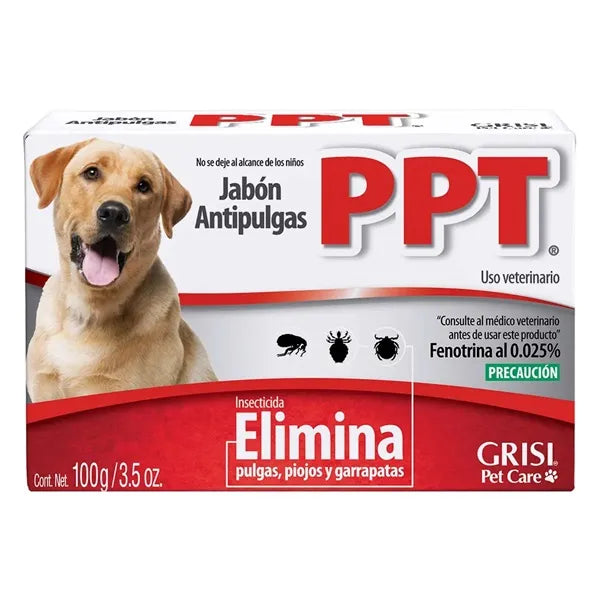 Jabon Ppt Antipulgas Grisi 100 G