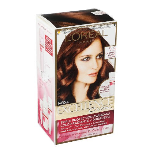 Tinte Imedia Excellence Castano-Claro 5.5