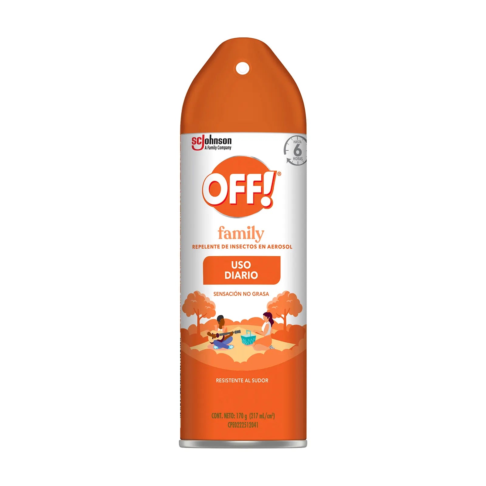 Repelente Off Aerosol 170 G