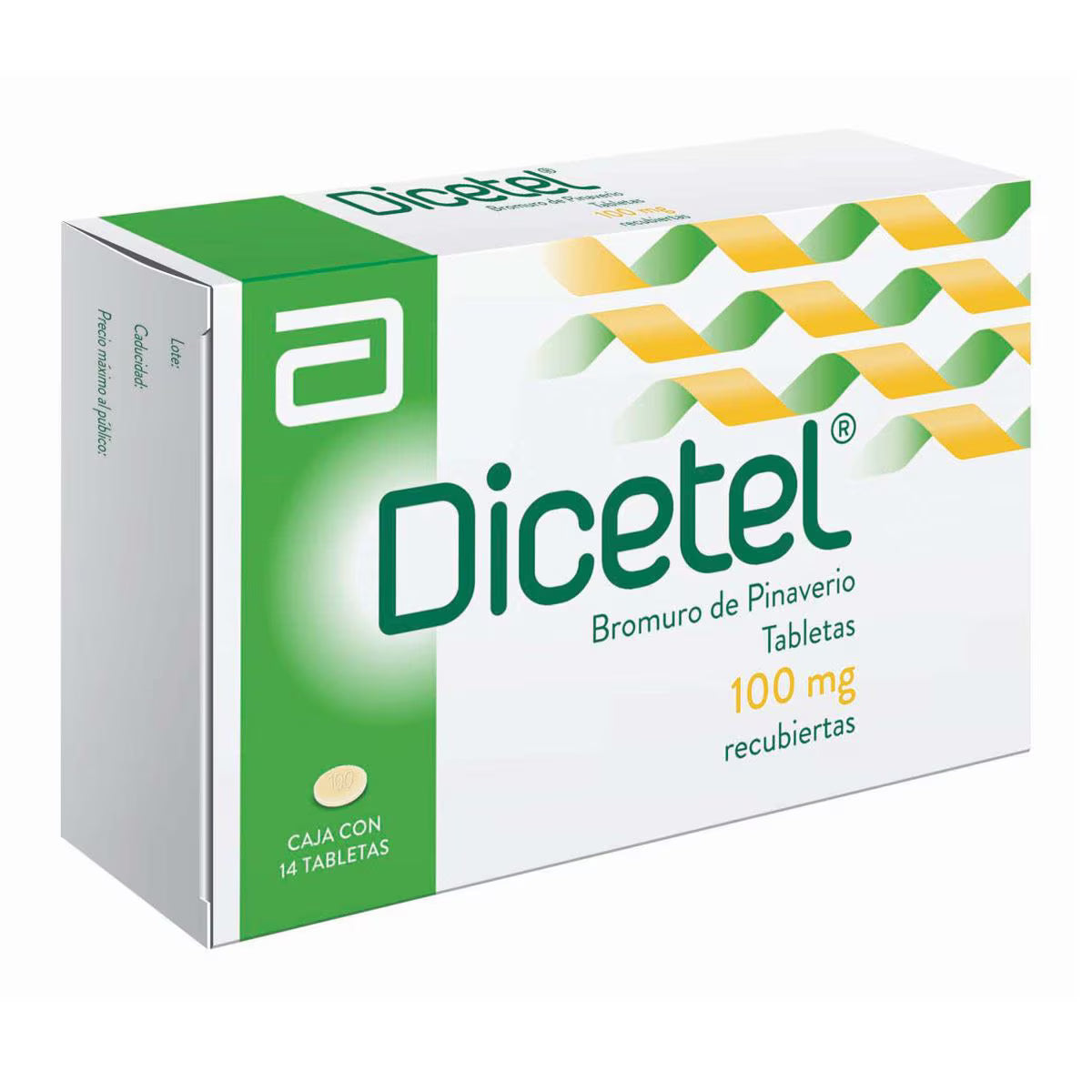 Dicetel 100 Mg Con 14 Tabletas