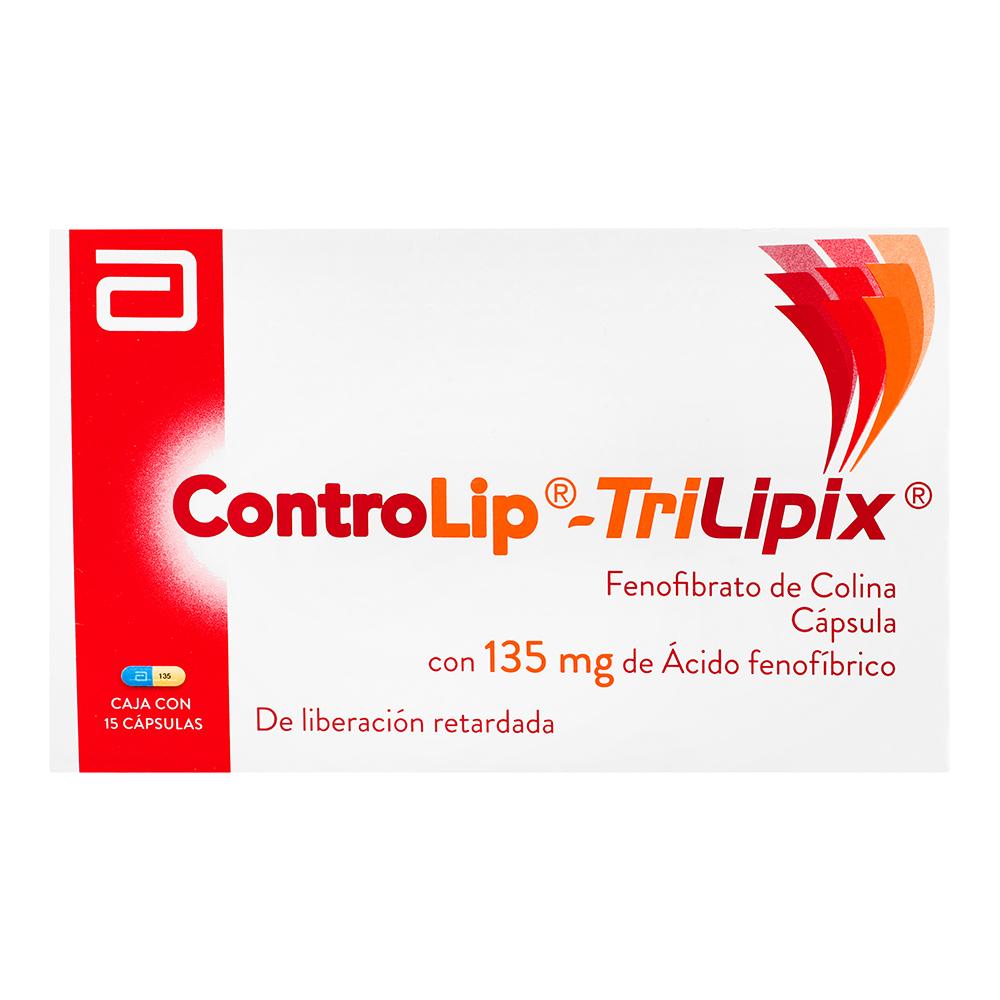 Controlip Trilipix 135 Mg Con 15 Capsulas