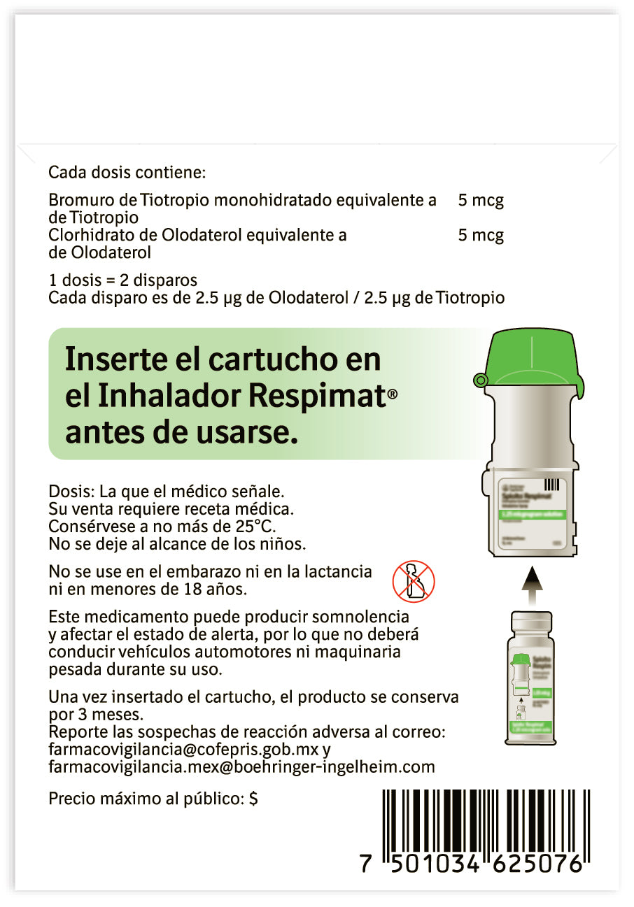 Spiolto Respimat 0.226 Mg Solucion 4 Ml