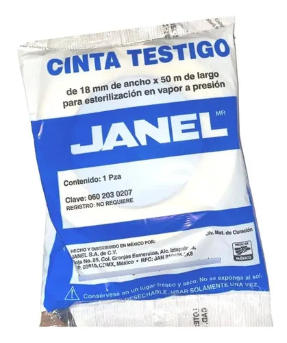 Cinta Testigo 18 Mmx50 M Vapor Janel