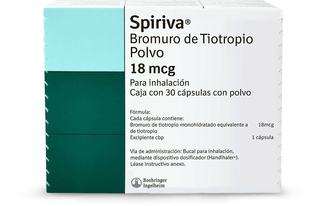 Spiriva 18 Mcg Capsulas Con 30