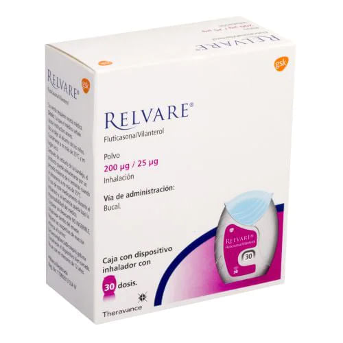 Relvare 200 25 Mcg Inhalador Dosis