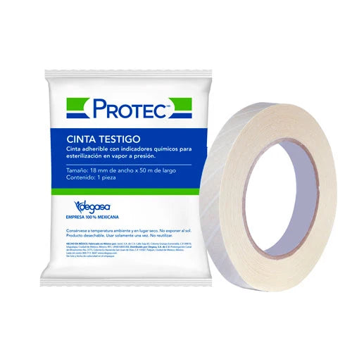 Cinta Testigo Vapor 18 Mm X 50 Metros Protec