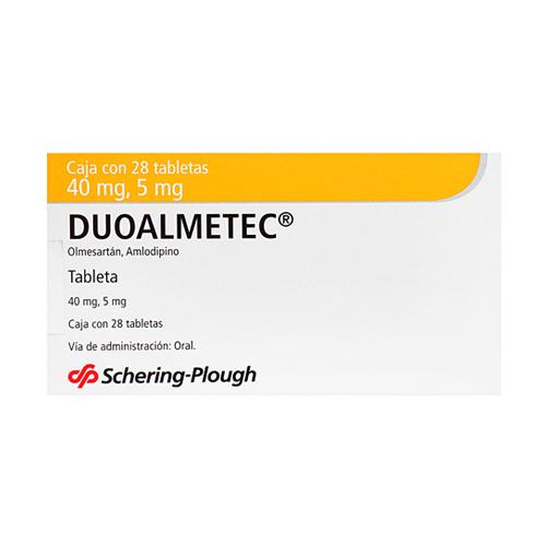 Duoalmetec 40 5 Mg Con 28  Tabletas