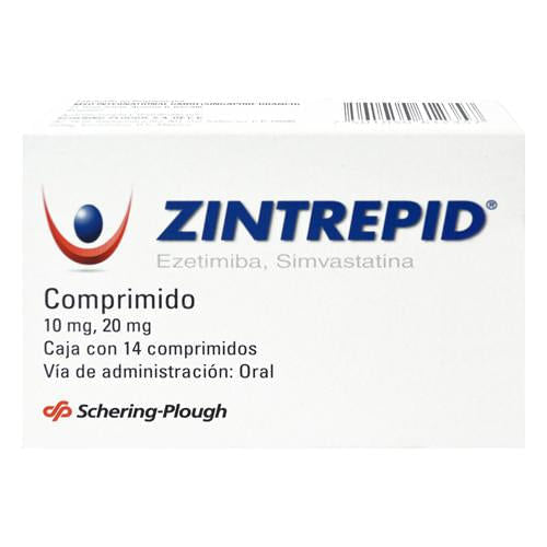 Zintrepid 10/20 Mg Con 14 Comprimidos