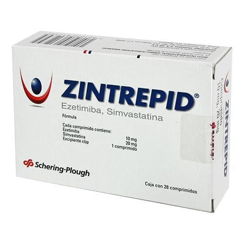 Zintrepid 10/20 Mg Con 28 Comprimidos