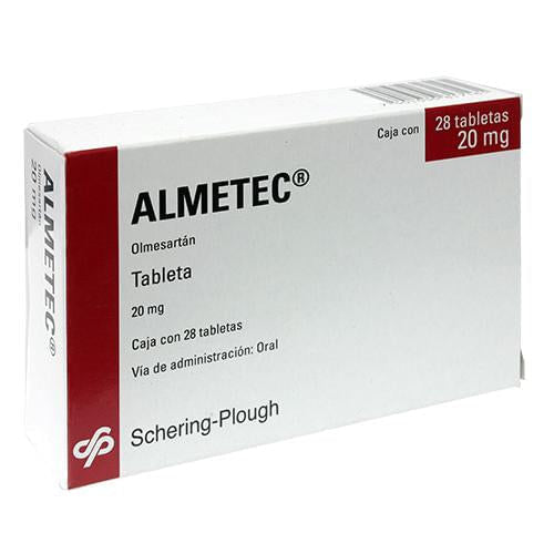 Almetec 20 Mg Con 28 Tabletas