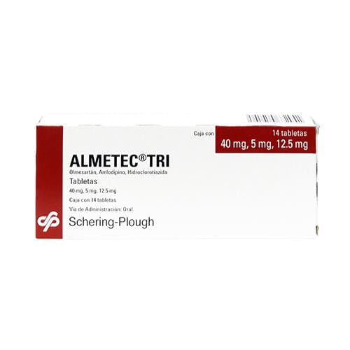 Almetec Tri 40 5 12.5 Mg Con 14 Tabletas