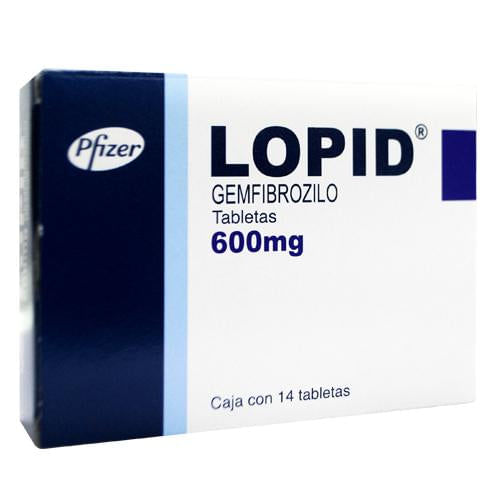 Lopid 600 Mg Blist Con 14 Tabletas