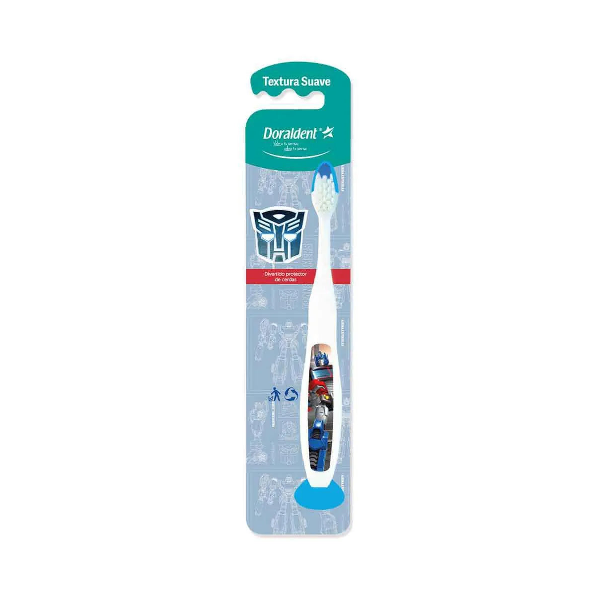 Cepillo Dental Doraldent Infantil Transformers + Protector