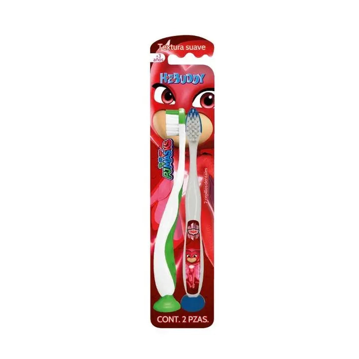 Cepillo Dental Dorald Infantil Pjmasks + Protector