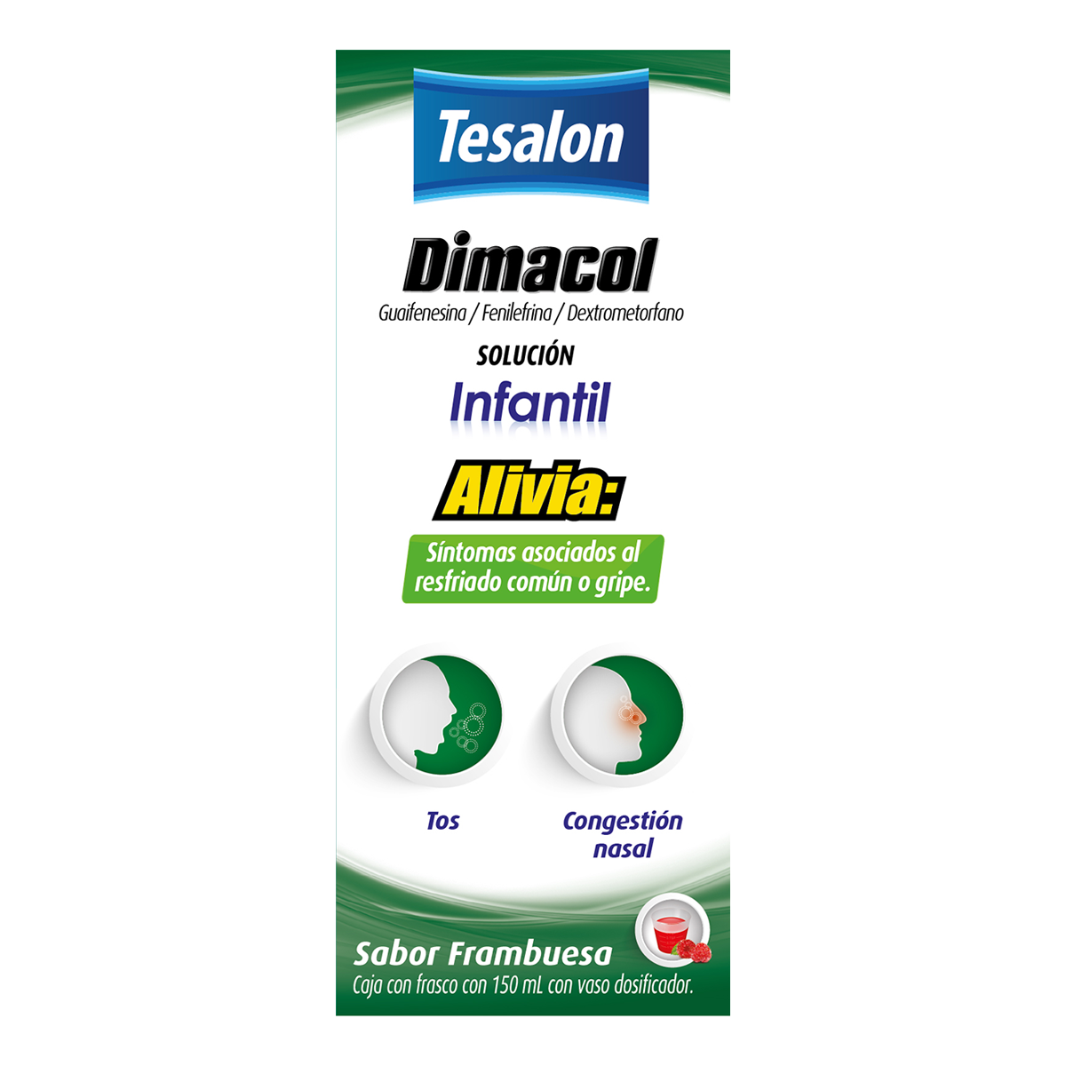 Dimacol Infantil Triple Accion Solucion 150 Ml