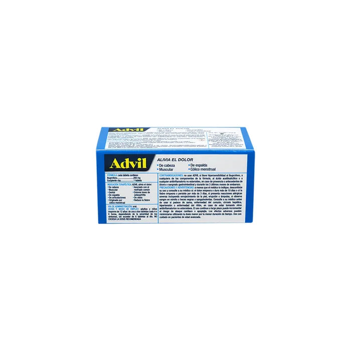 Advil 200 Mg Con 100 Grageas