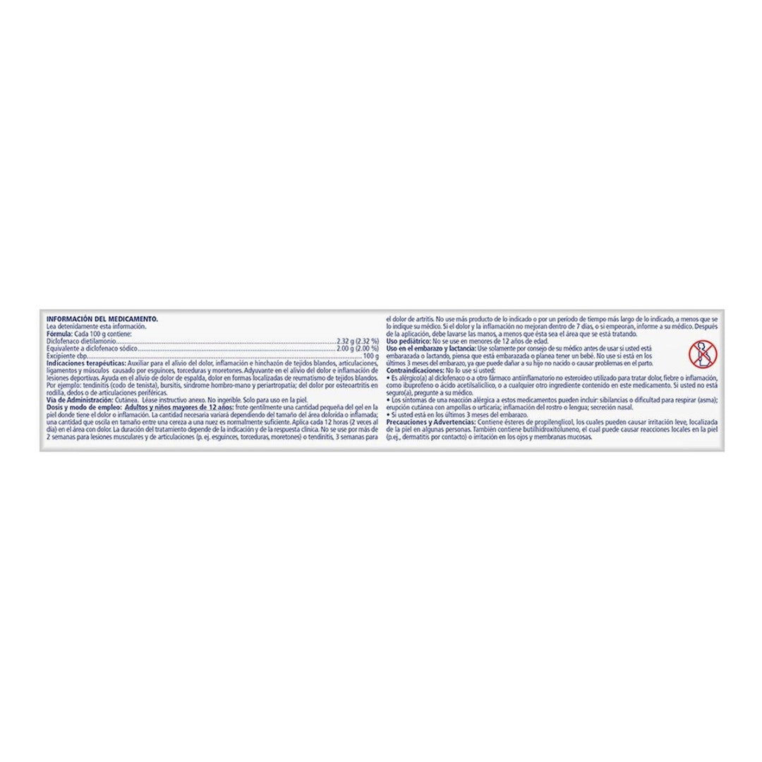 Voltaren Emulgel 2.32% 12 Horas 50 G Gel