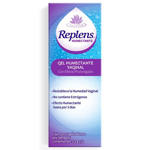 Replens Humectante Vaginal Cja C/6Apli5