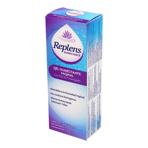 Replens Humectante Vaginal Cja C/6Apli5