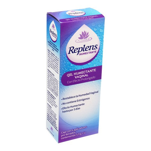 Replens Humectante Vaginal Cja C/6Apli5