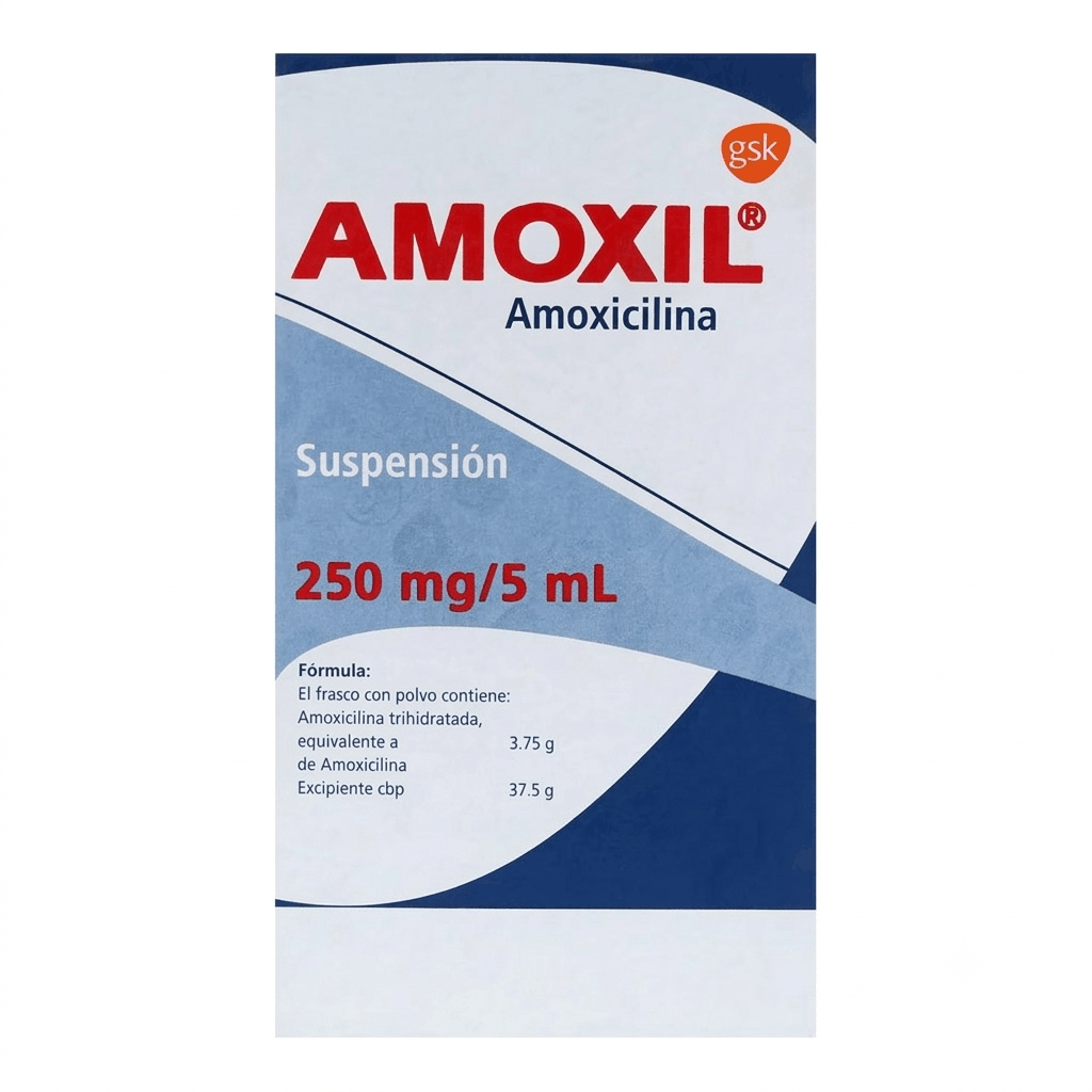 Amoxil Pediatrico  250 Mg Suspension  75 Ml