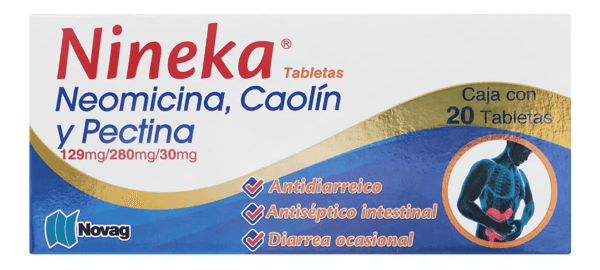 Nineka 129 Mg/280 Mg/30 Mg Con 20 Tabletas