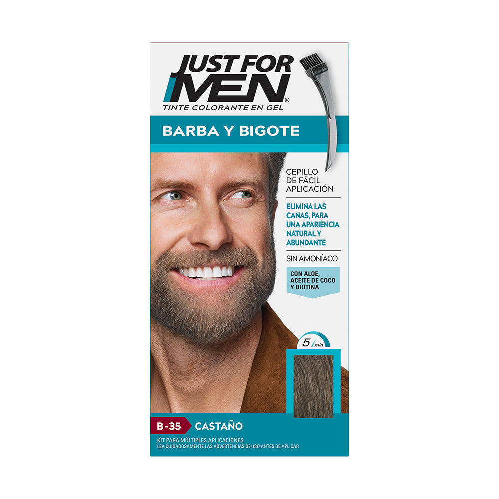 Tinte Just For Men Barba/B Castaño