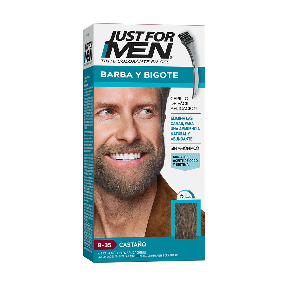Tinte Just For Men Barba/B Castaño