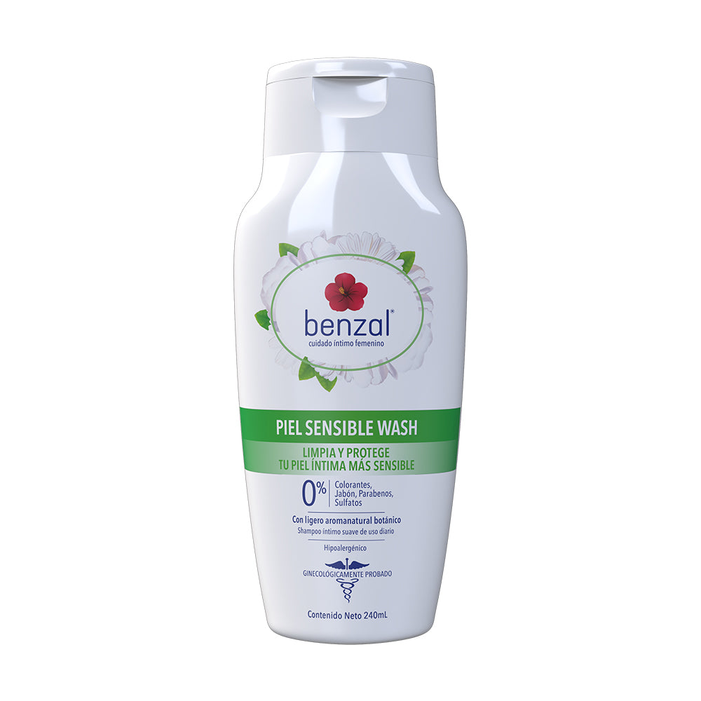 Benzal Shampoo Wash Piel Sensible 240 Ml