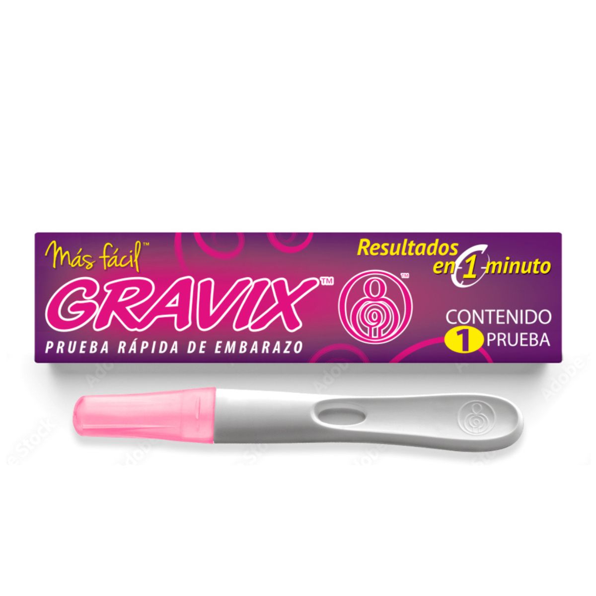 Gravix Mas Facil Prueba De  Embarazo