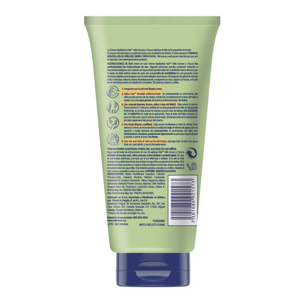 Depiladora Nair Vello Gruso-Oscuro Crema150Ml