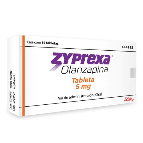 Zyprexa 5 Mg Tabletas Con 14