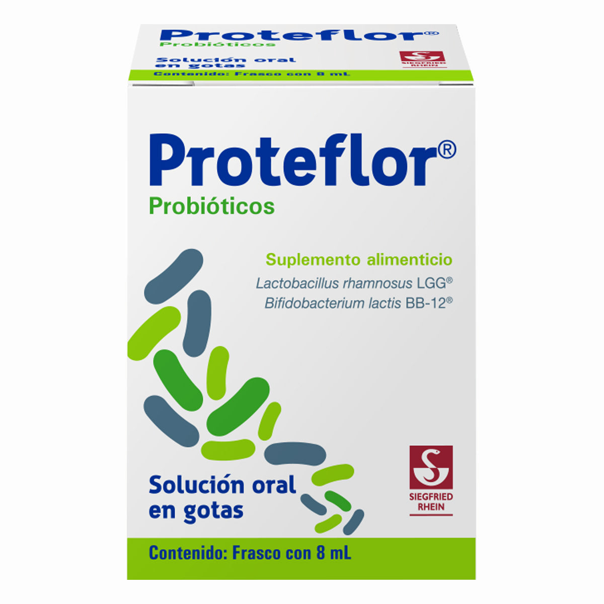 Proteflor - Frasco Con Gotero De 8 Ml Probióticos 7501086301492