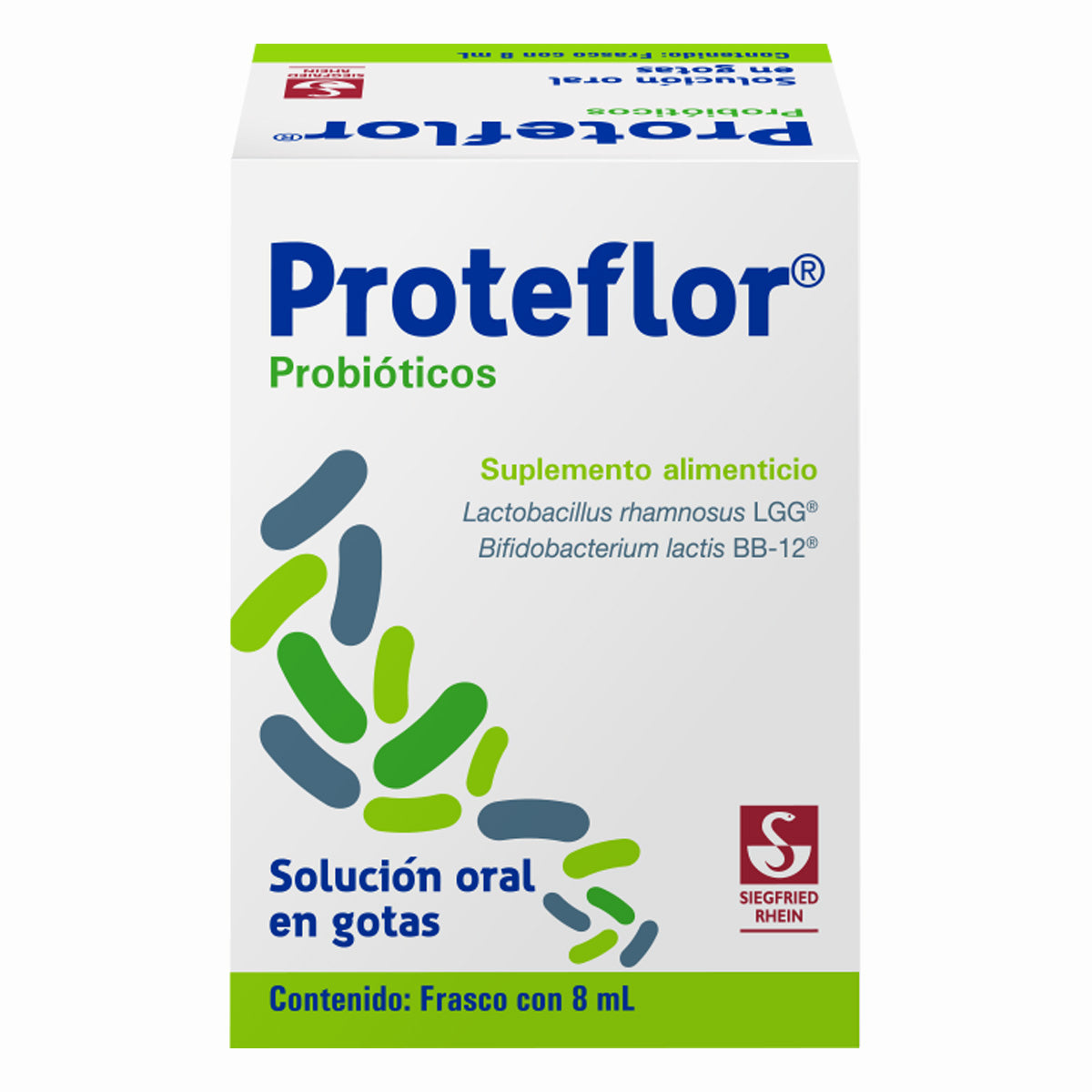 Proteflor - Frasco Con Gotero De 8 Ml Probióticos 7501086301492