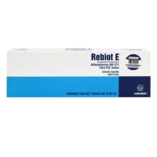 Rebiot E Suplemento Alimenticio Solucion 10Ml Con 7 Tabletas