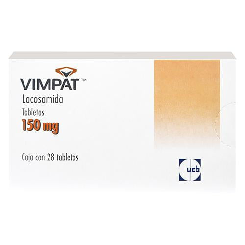 Vimpat 150 Mg Con 28 Tabletas