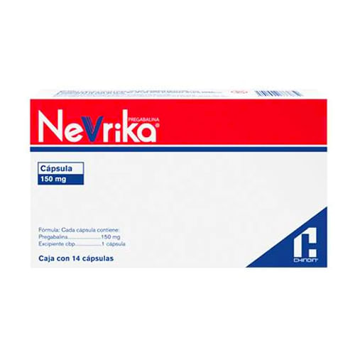 Nevrika 150 Mg Con 14 Capsulas