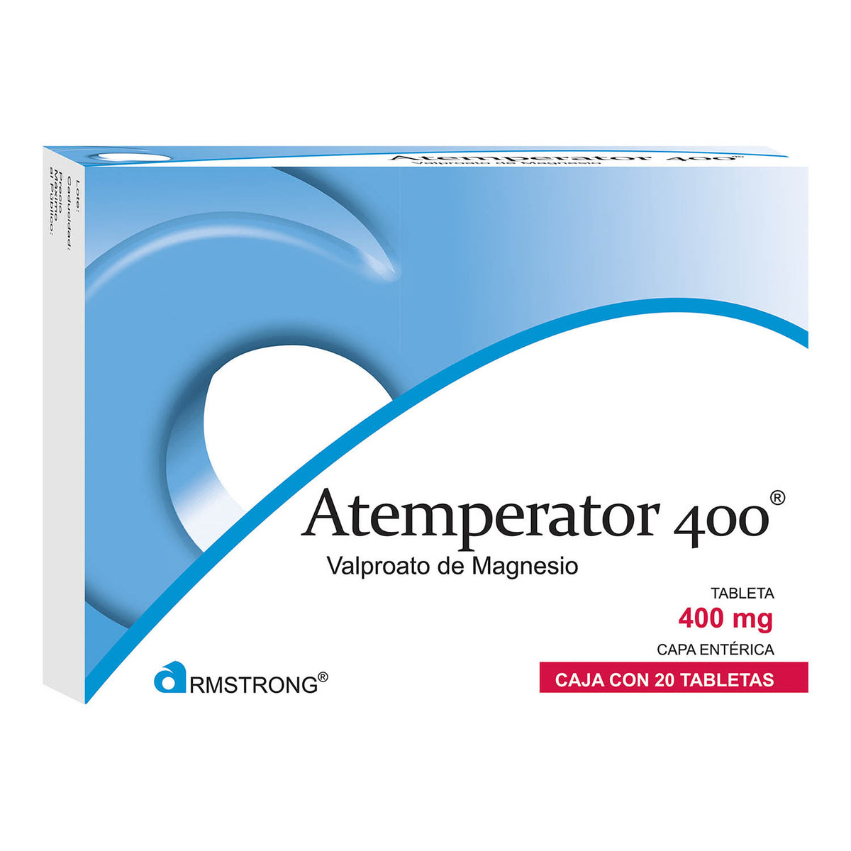 Atemperator 400 Mg Con 20 Grageas
