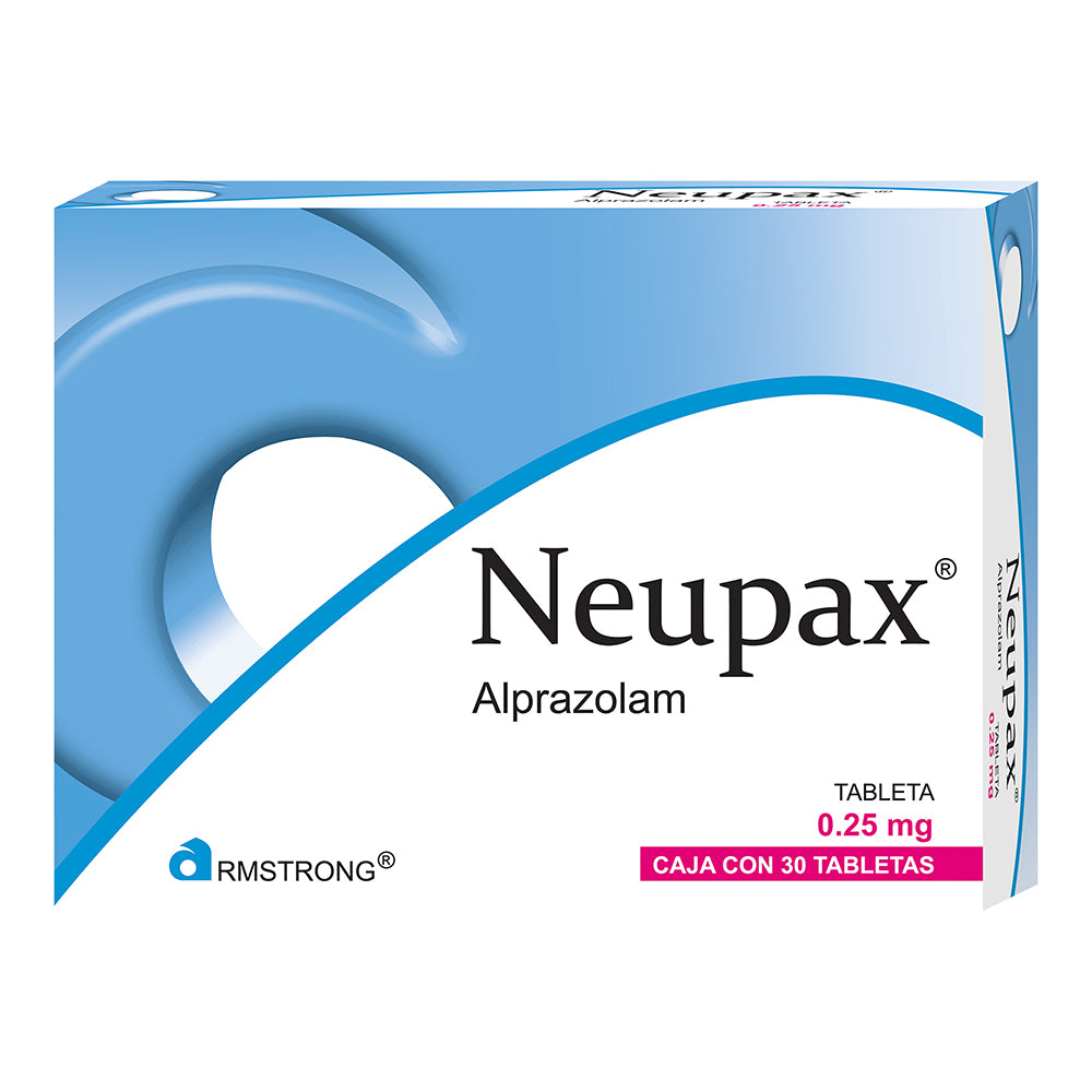 Neupax 0.25 Mg Con 20 Tabletas