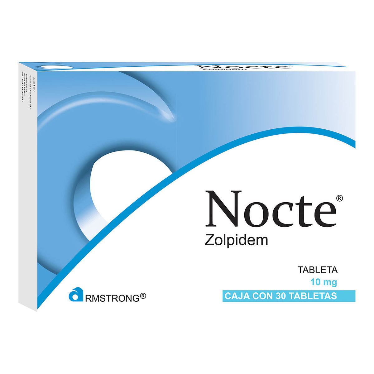 Nocte 10 Miligramos  Con 30 Tabletas