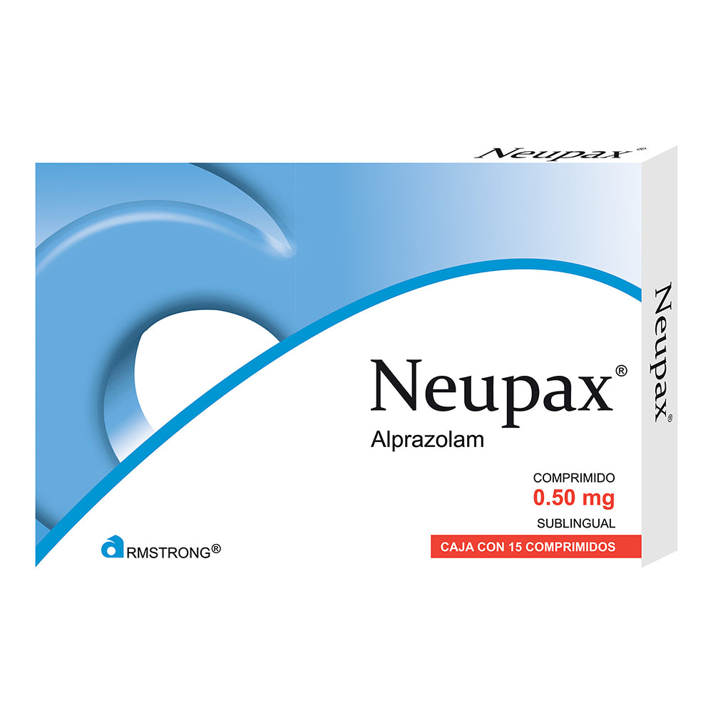 Neupax 0.5 Mg Sublingual Con 15 Comprimidos