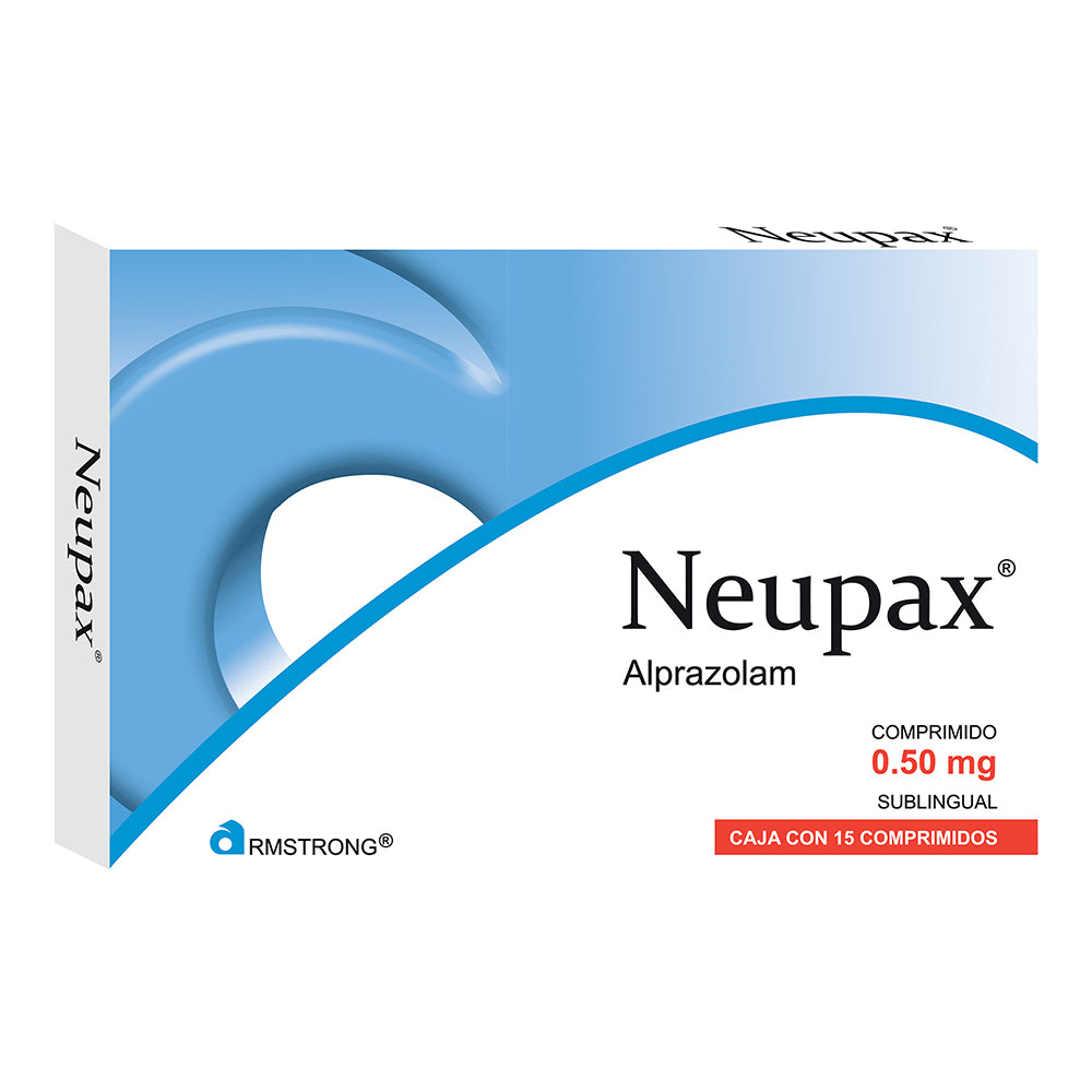 Neupax 0.5 Mg Sublingual Con 15 Comprimidos
