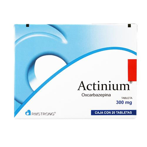 Actinium 300 Mg Tabletas 20