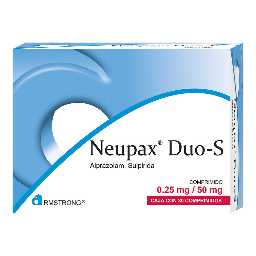 Neupax Duo-S 0.25/50 Mg Con 30 Comprimidos