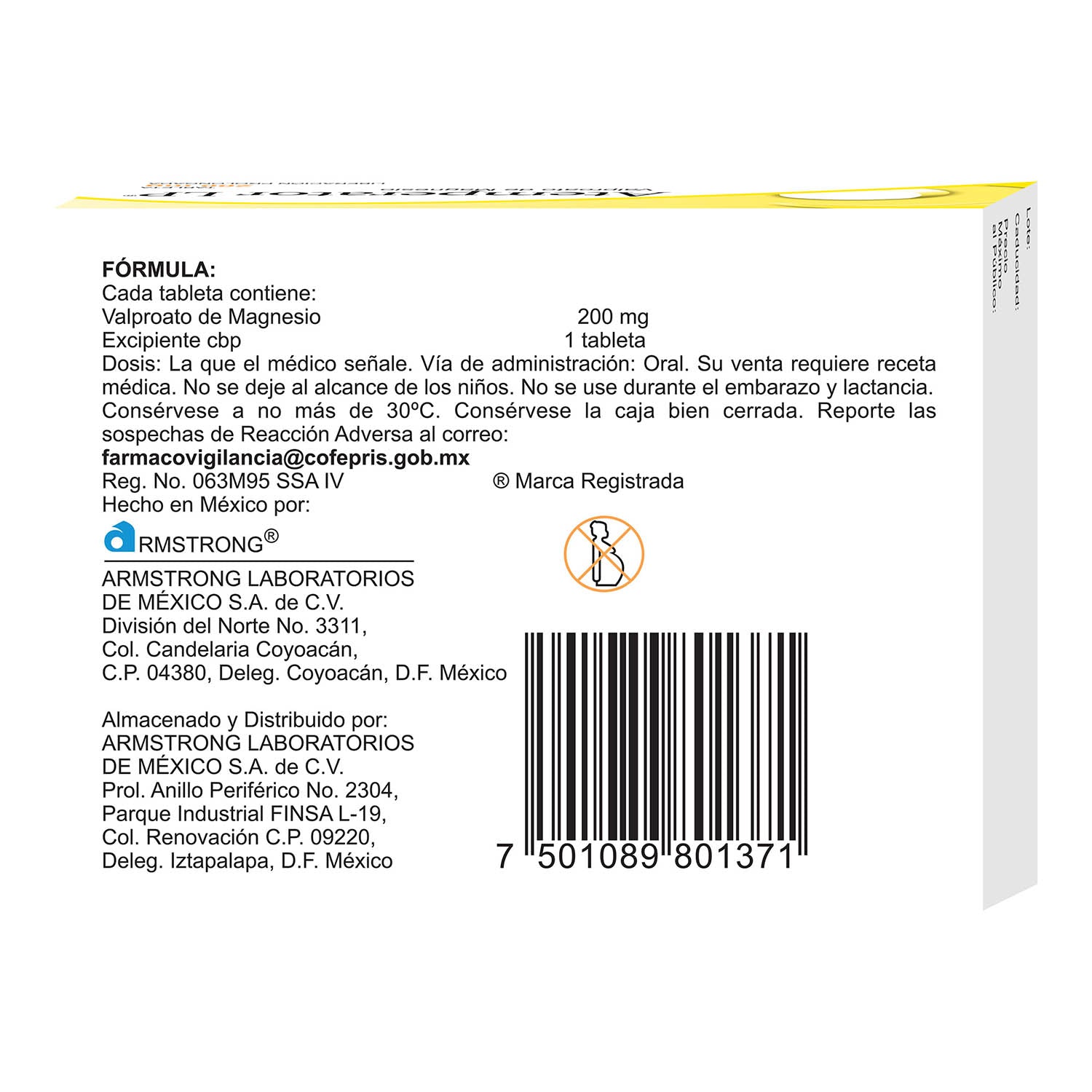 Atemperator Lp 200 Mg Tabletas Con 30