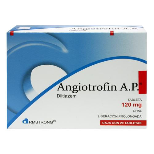 Angiotrofin-A-P 120 Mg Con 20 Tabletas